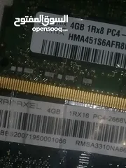  2 DDR4 Laptop RAM Sticks 4+4 GB
