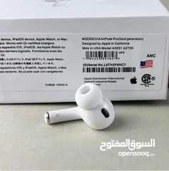  6 سماعة ايربودز برو 2 طبق الأصل عن الاصليه مواصفات رائعه جودة عالية وارد امريكي اصلي 100%