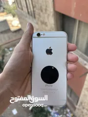  3 جوال آيفون 6 عادي مساحه 16  عليه آيكلاود داخلي بس الجهاز شغال من جوه السعر نار يلي معني فقط واتس أب