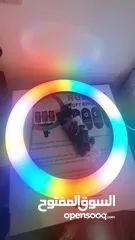  2 رينج لايت ring light اضاءة التصوير الاحترافية بسعر حرق