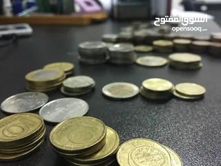  4 عملات قديمة متنوعة ونادرة Coins (1950s-2010s)