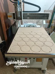  2 ماكينة CNC Router 63*90 صناعية استعمال خفيف جدًا