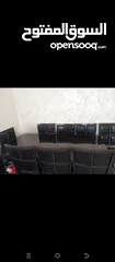  3 طاولة سفرة 8 كراسي خشب زان بحالة الوكالة للبيع