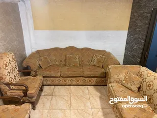  1 كنب خشب زان