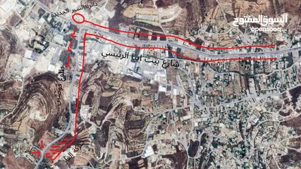  3 للبيع قطعة ارض مميزة في قوصين - نابلس