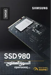  1 SAMSUNG 980 SSD 500GB PCle 3.0x4, NVMe