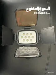  3 كشاف ليد لتصوير الفيديو  متعدد الاستخدام