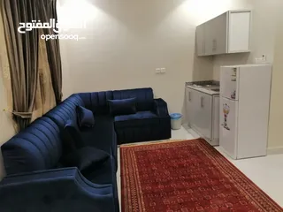  10 للايجار الشهري شقة مفروشة غرفة وصاله في حي الخليج الرياض