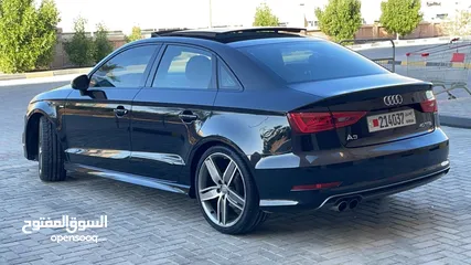  4 Audi A3 2015 Saloon, S Line Black Edition