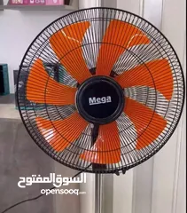  1 مروحة ميجا 7 فراشات ثلاث سرعات بدون صوت مزعج