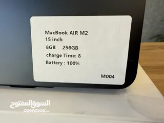  6 MacBook Air 15” M2  موديل 2023
