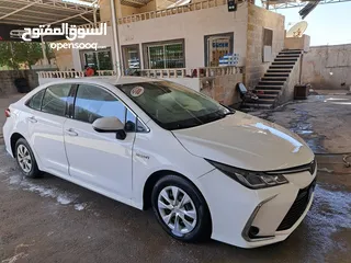  2 تويوتا كورلا هايبرد 2020 تصلح للاعفاءات Toyota corlla hybrid 2020