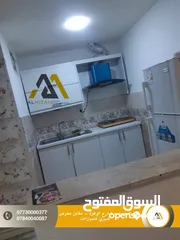  7 شقة مفروشة للإيجار مناوي باشا طابق اول موقع مميز مؤثثة بالكامل للسكن العائلي والموظفين