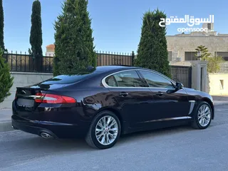  8 JAGUAR XF 2014 Full option وارد الوكالة / صيانة الوكالة قاطعة مسافة 100 الف كم