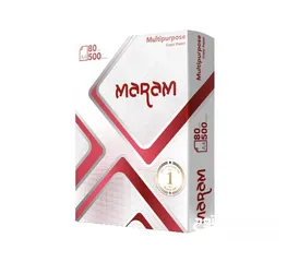  4 Maram Multipurpose A4 Paper 80gsm- Carton (5 Reams)