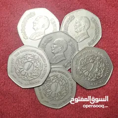  4 بحاله ممتازه عملات من الزمن الجميل