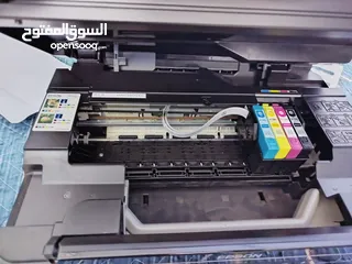  1 طابعة ابيسون بحالة ممتازة