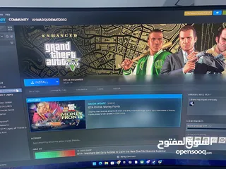  13 عرض ناري! PC جيمنغ + حساب ستيم + ماوس وكيبورد جيمنغ فقط بـ 180