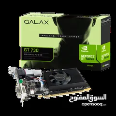  2 GTX 1650 OC 4G Graphics Card/GALAX GT730 2GB/GT610 2GB 64bit/Nvidia Quadro K420 2GB مجموعة كروت شاشة