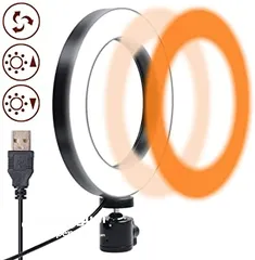  5 Ring Light رنغ لايت قياس 26 سم (10 انش)  مع ستاند عرض لفترة محدودة