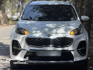  2 جيب سبورتاج 2020/12 تامين ترخيص لشهر 19/1/2026 حالة ممتازة جدا 60 الف عداد على الكاش سعر بنزل