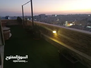  2 رووف مع ترس مميز للأيجار مفروش  Rooftop with nice viewing Terrace