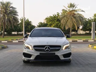  5 مرسيدس CLA 45 خليجى 2015 فل مواصفات بحاله ممتازه