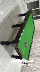  1 طاولة بلياردو 9 قدم