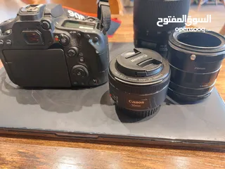  5 canon 90d بحالة الوكالة