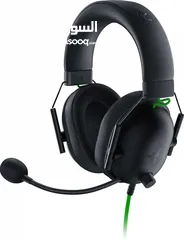  4 سماعة Razer BlackShark V2x اخف سماعة من شركة Razer سماعة قوية للجيمنج + سماعة سلكية + في مجال بالسعر