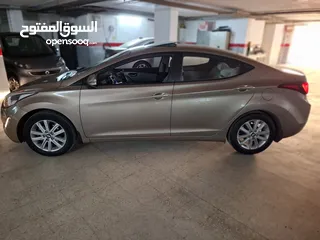  3 Hyundai Elantra 2016 وارد شركة الوحدة الأردنية - الوكالة