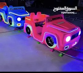  3 قطار العاب للاطفال مضيء