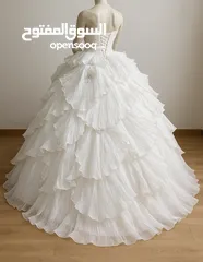  6 فساتين زفاف / خطبة واعراس للبيع