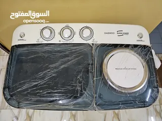  2 Daewoo 8KG twin tub washing machine for sale