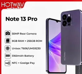  1 جهاز HOTWAV13PRO للبيع. استخدام اقل من يوم