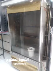  3 غريل صاج وشاركول فرن فريزر شواية شاورما عدد 2 + شواية دجاج 6 اسياخ + ماكينة جبنة سائلة صناعة تركية