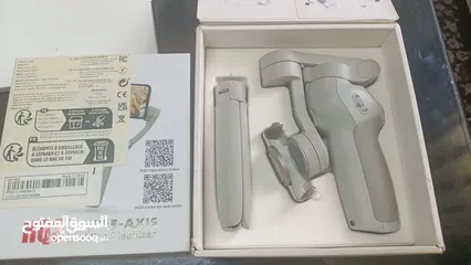  2 جامبل تصوير للموبايل 2 للبيع DJI + Axnen بحالة الوكالة استخدام بسيط  من أروع الأنواع