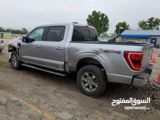  12 فورد F150 فورويل موديل 2021 حادث بسيط في الشحن