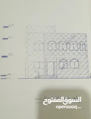  8 عمارة سكنية على ارض نصف دنم 511 متر مربع تتكون من ثلاث طوابق  منطقة هادئة و قريب من شارع المطار