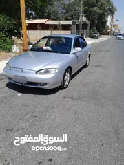  10 هونداي افانتي لون سلفر 97 فحص اربعه جيد أمامي جيد قصعات وخلفي جيدات