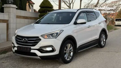  10 بحالة الوكالة hyundai santa fe  2016