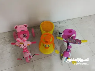  1 kids bike 3 pcs 10/10 condition