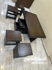  8 طاولة ضيوف او معيشه