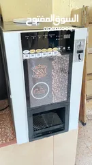  1 ماكينة تحضير قهوة غلي ونسكافيه وكابتشينو شغالة 100% للبيع