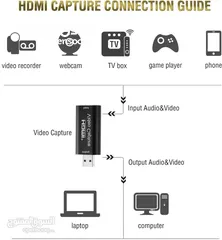  1 HDMI Video capture YouTube 4K live to USB