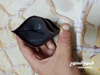  3 محفظة بطاقات جلدية فاخرة  7ony Bellucci وانيقة للرجال مصنوعة من جلد الافعى الأصلي الطبيعي 100 ٪