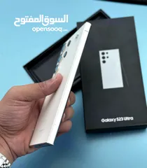  7 عرض خااص : Samsung S23 ultra 512gb بالذاكرة العملاقة الهاتف بحالة الوكالة نظيف جدا بدون أي مشاكل