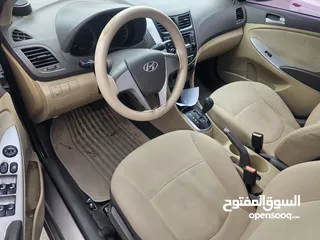  8 huyndai accent full options 2015 first owner  1.6 cc