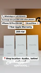  1 iPhone 12 Pro -256 GB - BRAND NEW - 1 Year Apple warranty - Super phone