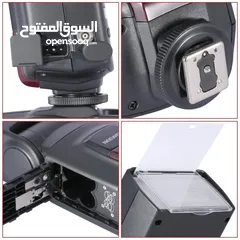  4 نيوير فلاش سبيد لايت TT560 مع مشغل لاسلكي CT-16 ومجموعة موزع صلب لكاميرا كانون ونيكون وباناسونيك